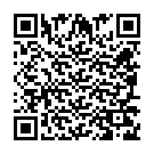 QR kód a telefonszámhoz +260972267099