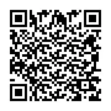 QR-код для номера телефона +260972267102