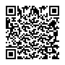 QR-code voor telefoonnummer +260972267106