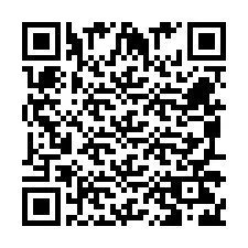 QR код за телефонен номер +260972267107