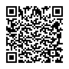 Código QR para número de telefone +260972267112