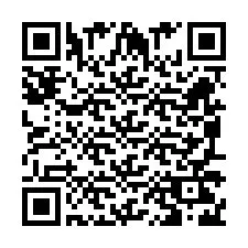 QR kód a telefonszámhoz +260972267115