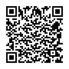 QR-code voor telefoonnummer +260972267117