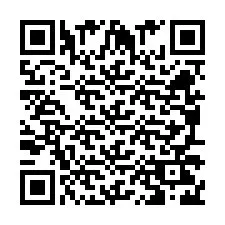 Codice QR per il numero di telefono +260972267124