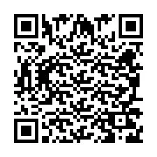 Codice QR per il numero di telefono +260972267126