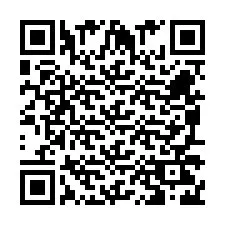 Código QR para número de teléfono +260972267147