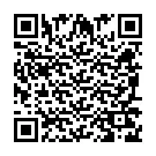 Código QR para número de telefone +260972267148