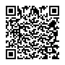 Código QR para número de teléfono +260972267163