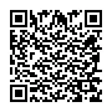 Código QR para número de telefone +260972267189