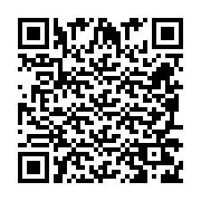 QR Code สำหรับหมายเลขโทรศัพท์ +260972267195