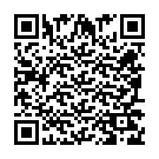 QR-code voor telefoonnummer +260972267199