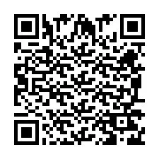 Código QR para número de teléfono +260972267216