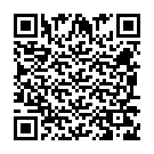 QR Code สำหรับหมายเลขโทรศัพท์ +260972267253