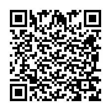 Código QR para número de teléfono +260972267256