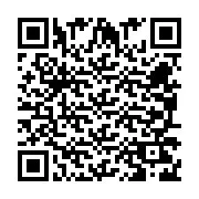 Código QR para número de teléfono +260972267337