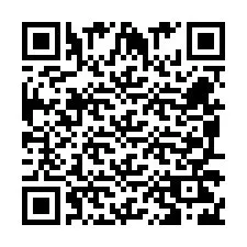 Código QR para número de telefone +260972267347