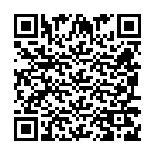 Código QR para número de telefone +260972267349