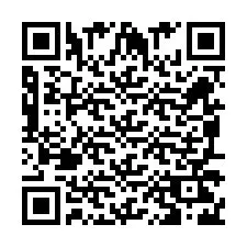 QR-code voor telefoonnummer +260972267441