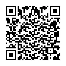 QR-code voor telefoonnummer +260972267446