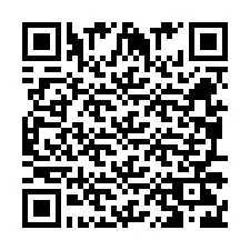 QR-код для номера телефона +260972267470