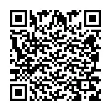 QR kód a telefonszámhoz +260972267496