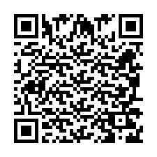 Código QR para número de teléfono +260972267525