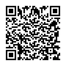 Código QR para número de teléfono +260972267540