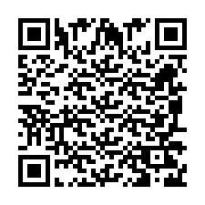 Código QR para número de telefone +260972267545