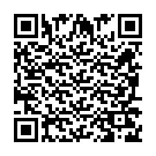 Código QR para número de telefone +260972267561