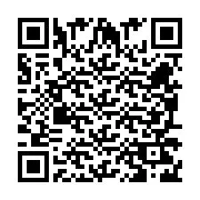 QR Code สำหรับหมายเลขโทรศัพท์ +260972267567