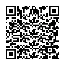 Código QR para número de telefone +260972267568