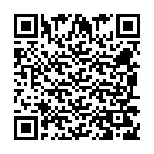 Código QR para número de telefone +260972267653