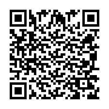 QR-код для номера телефона +260972267708