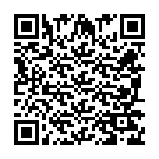 QR kód a telefonszámhoz +260972267709