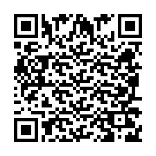 Código QR para número de telefone +260972267798