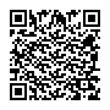 Codice QR per il numero di telefono +260972267813