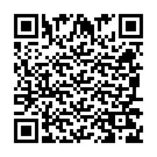 Codice QR per il numero di telefono +260972267814