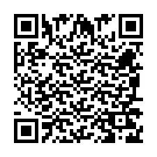 QR-koodi puhelinnumerolle +260972267847