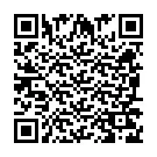 Código QR para número de telefone +260972267854