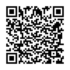 QR код за телефонен номер +260972267855