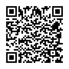 Código QR para número de teléfono +260972267887