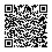 Código QR para número de teléfono +260972267891