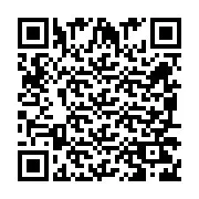 QR-code voor telefoonnummer +260972267911