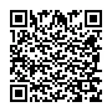 QR Code สำหรับหมายเลขโทรศัพท์ +260972267916