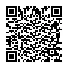 QR-koodi puhelinnumerolle +260972267942