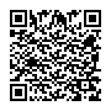 Código QR para número de teléfono +260972267943