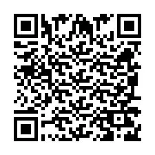 Codice QR per il numero di telefono +260972267944