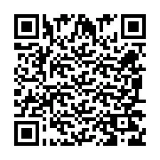 QR kód a telefonszámhoz +260972267959