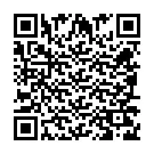 Codice QR per il numero di telefono +260972267989