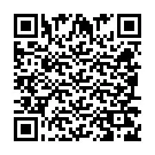 QR-код для номера телефона +260972267998